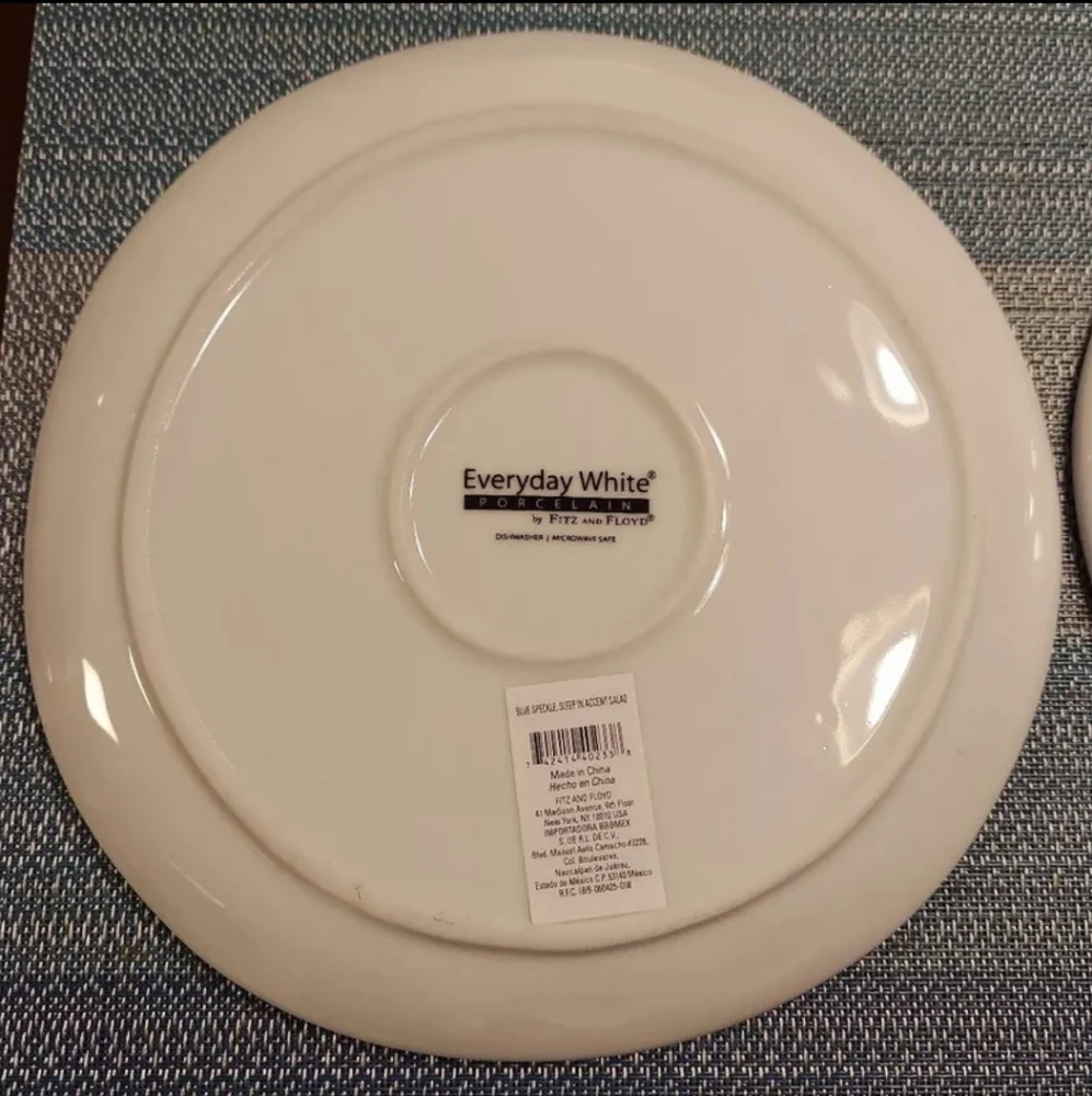 Fitz and Floyd® Lakeside Living  Accent Plates SET OF 2 BNWT RETIRED 1 SET LEFT!
